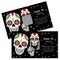 Big Dot of Happiness Day of the Dead - Sugar Skull Party Game Scratch off Card - 22 Count